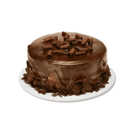 One Layer Decorated Chocolate Cake 1.3 lb