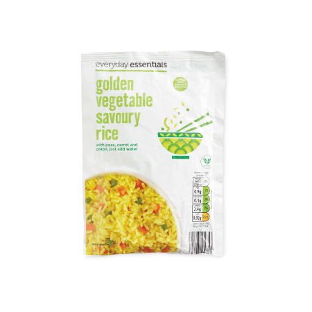 Everyday Essentials Golden Vegetable Savoury Rice